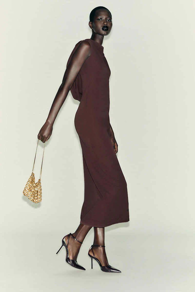 CHAIN OPEN BACK DRESS