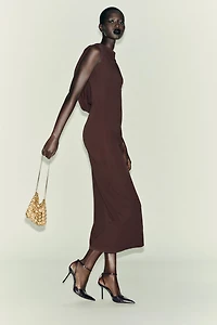 CHAIN OPEN BACK DRESS