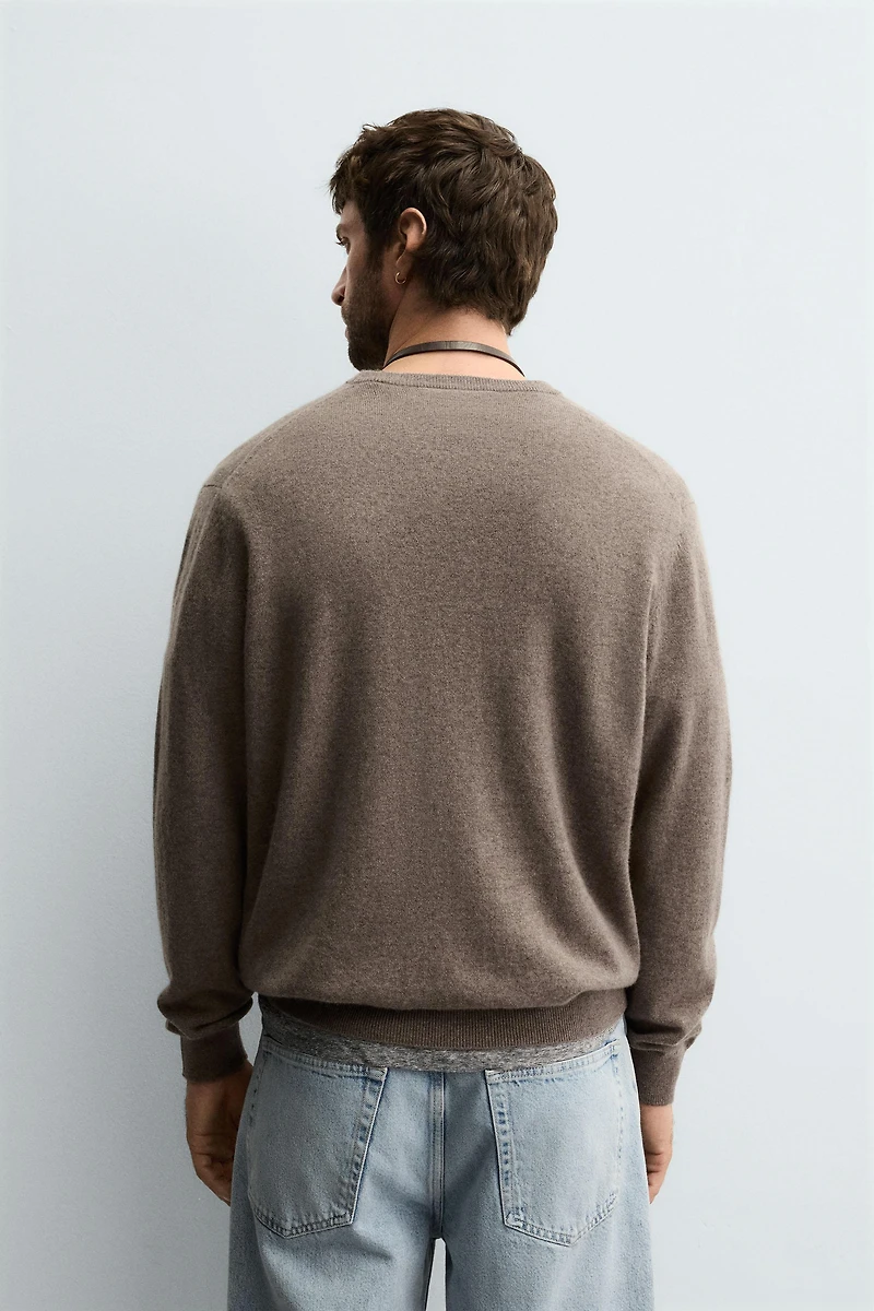 REGULAR FIT CASHMERE JUMPER
