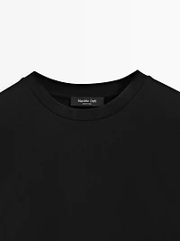 Short sleeve T-shirt with lace detail