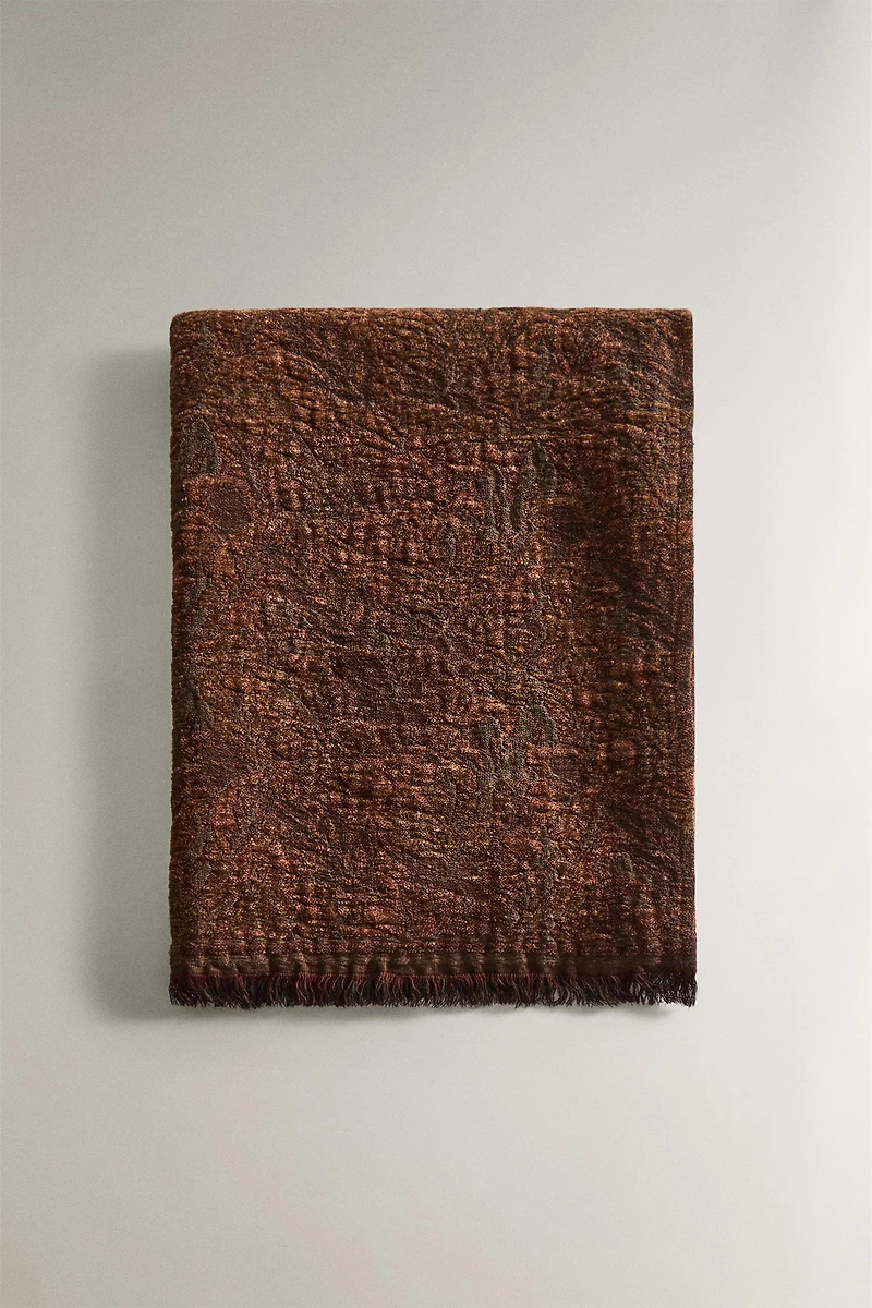 PLAID CHENILLE JACQUARD