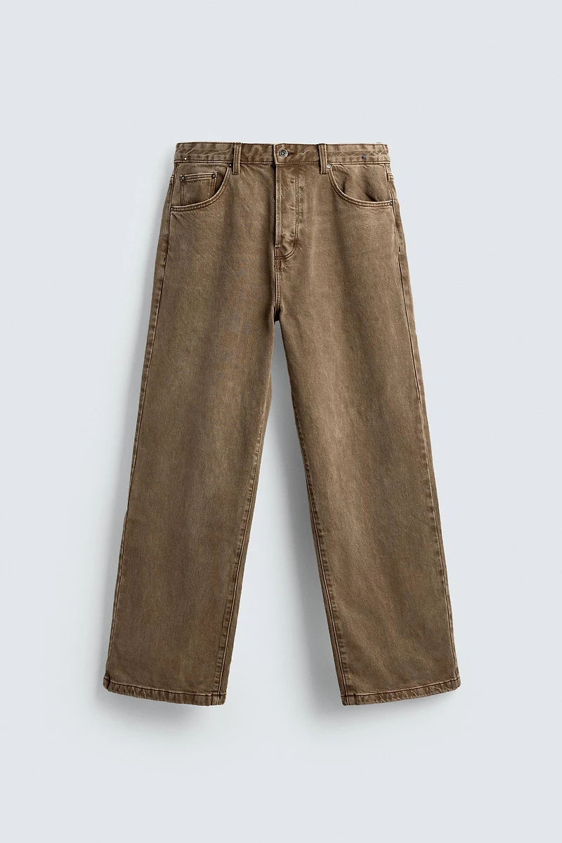 RELAXED FLARE FIT JEANS