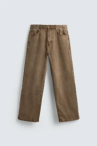 RELAXED FLARE FIT JEANS