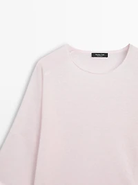 Linen blend T-shirt