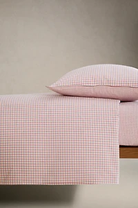 DRAP-HOUSSE ENFANT COTON VICHY