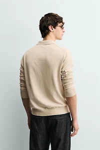 REGULAR FIT KNIT POLO SHIRT