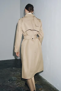TRENCH CROISÉ DÉPERLANT ZW COLLECTION