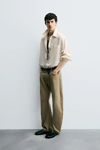 CHEMISE FLUIDE COUPE DÉCONTRACTÉE