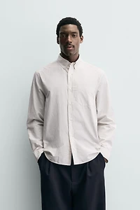 CHEMISE À CARREAUX AVEC POCHE