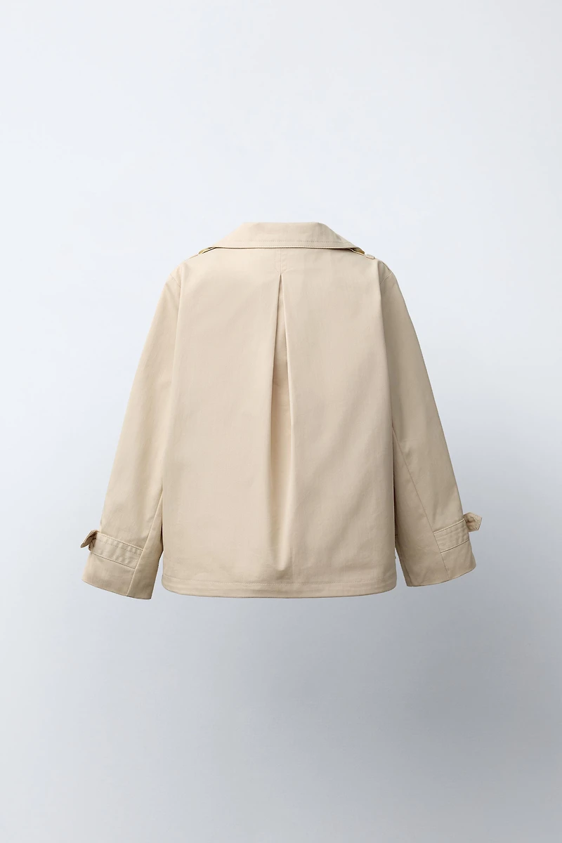 SHORT TRENCH COAT