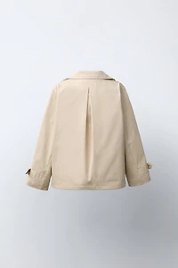 SHORT TRENCH COAT