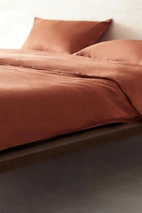 WASHED LINEN DUVET COVER (140 GXM²)