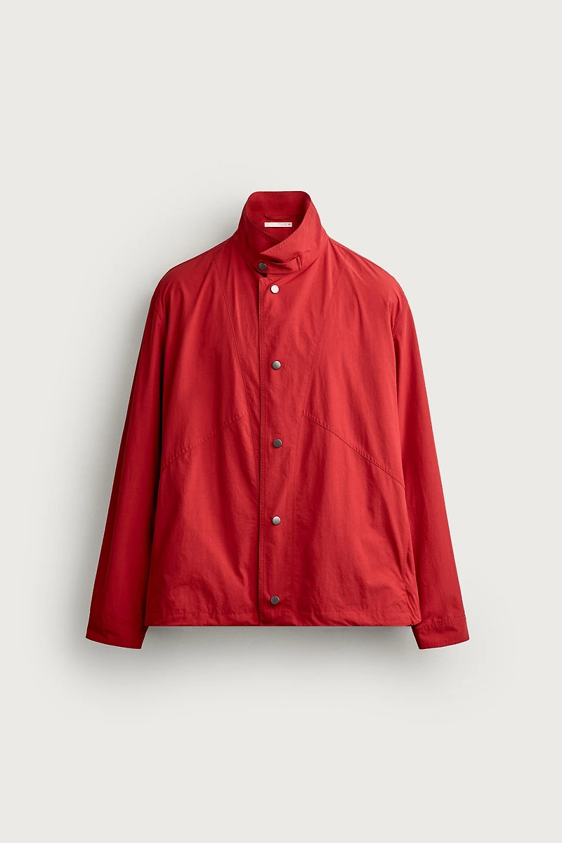 LIGHTWEIGHT TECHNICAL REGULAR FIT OVERSHIRT