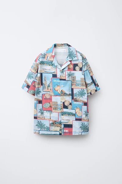 PHOTOGRAPHIC PRINT SHIRT