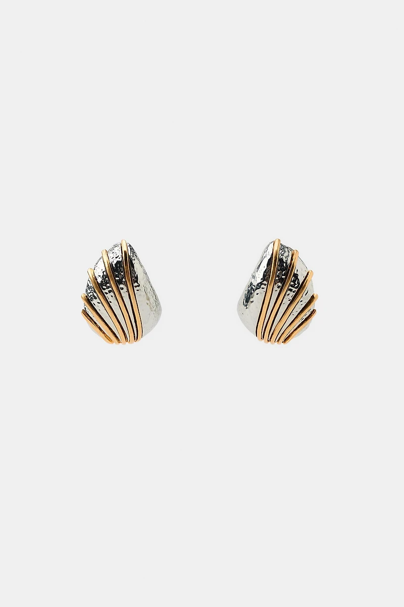 STRIPED COMBINATION EARRINGS