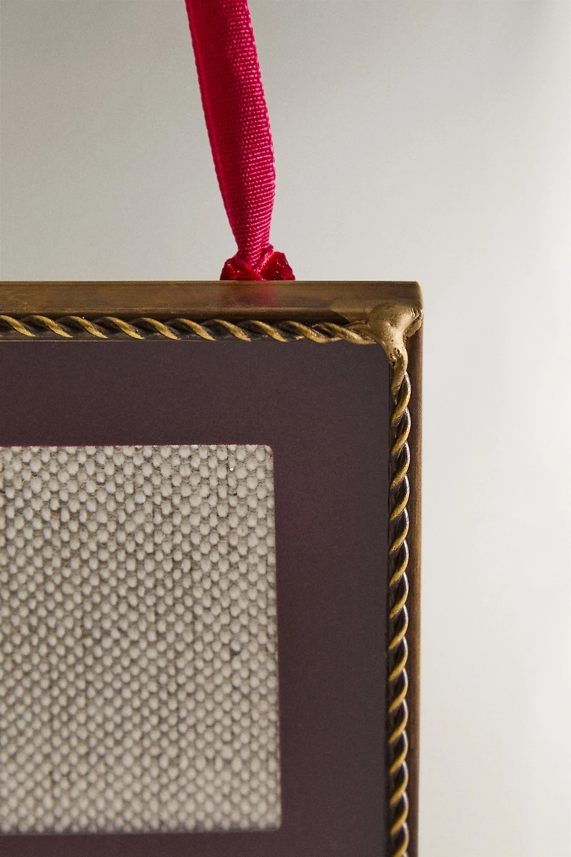 SET OF CHRISTMAS TREE FRAMES ORNAMENTS (SET OF 3)