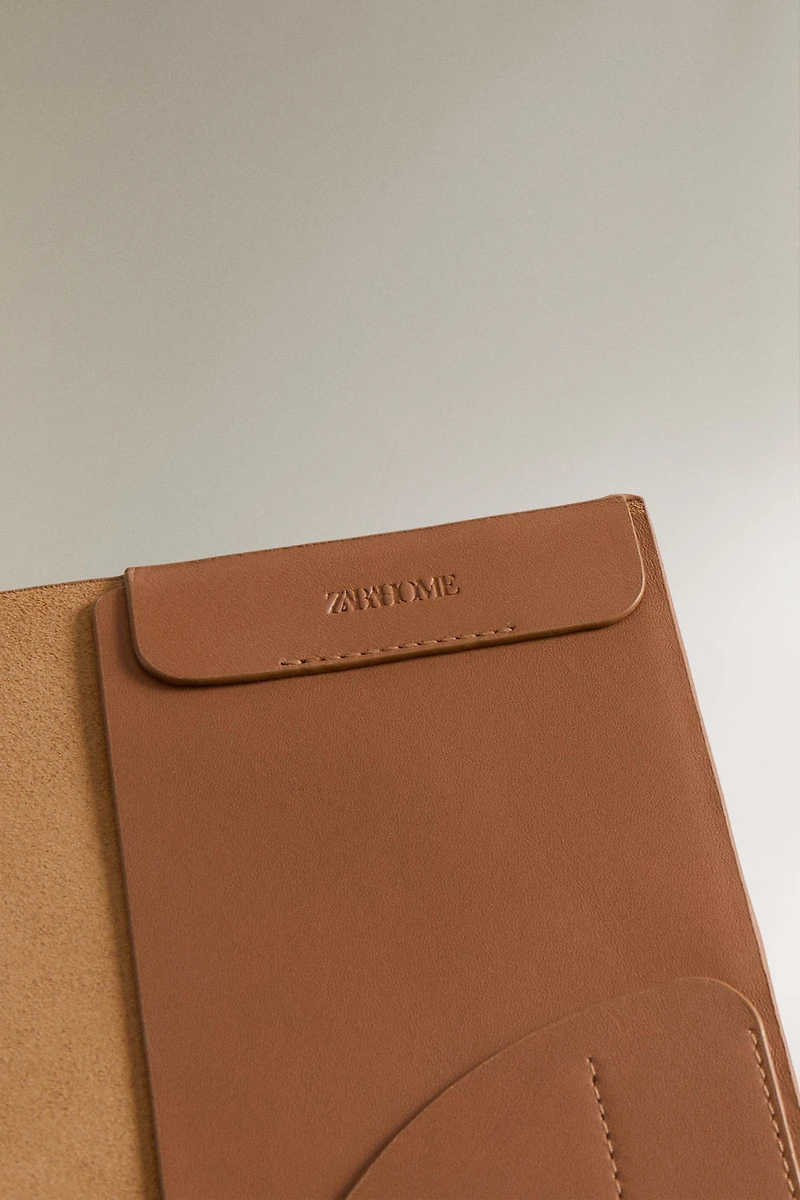 LEATHER BOOK COVER