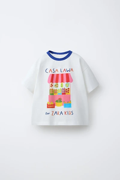CASA LAWA X ZARA KIDS PRINTED T-SHIRT