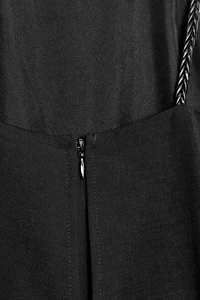 DOUBLE LAYER BRAIDED STRAP JUMPSUIT
