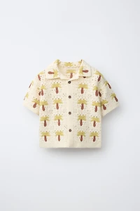 CROCHET PALM TREE SHIRT