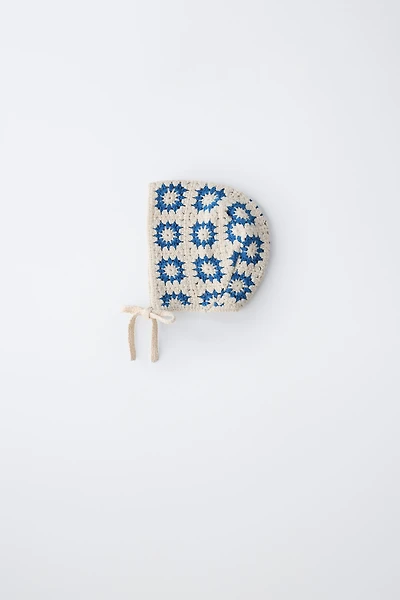 CROCHET KNIT BONNET