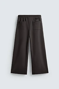 PANTALON INTERLOCK PLIS ÉTIQUETTE