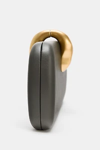 RIGID CLUTCH WITH METAL DETAIL
