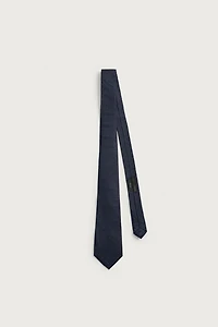 100% SILK POLKA DOT TIE