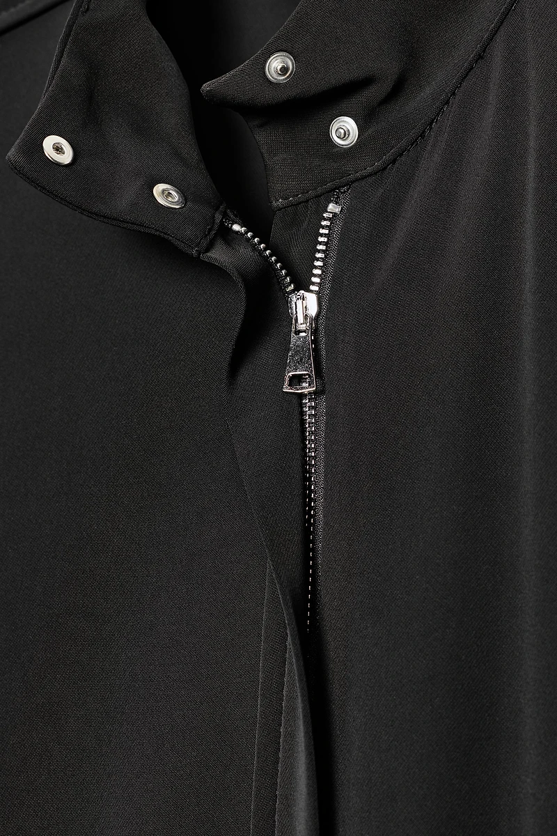 BELTED LONG JUMPSUIT