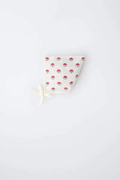 HOUSE JACQUARD KNIT BONNET