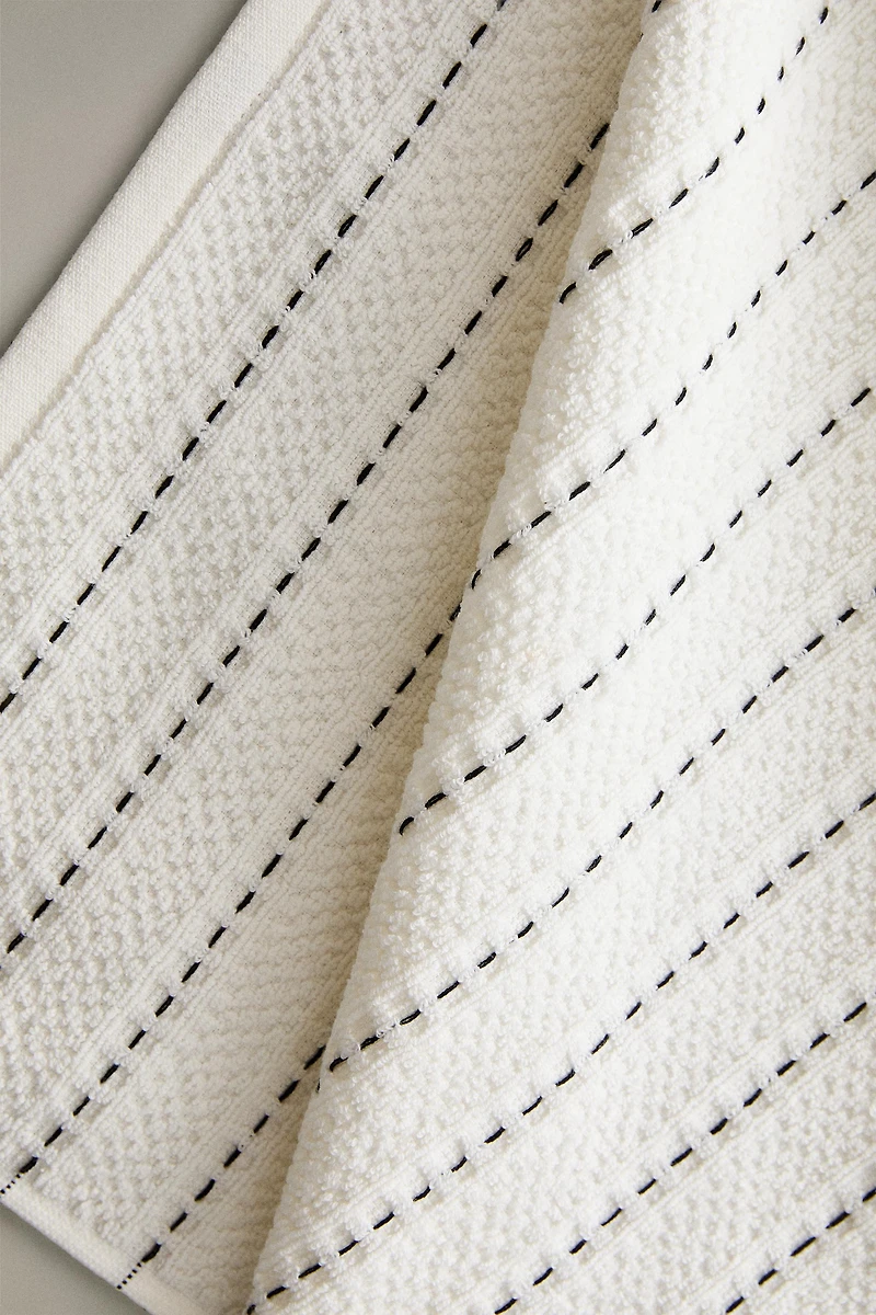 WAFFLE COTTON TERRYCLOTH KITCHEN TOWEL