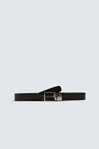 CEINTURE EN CUIR RÉVERSIBLE