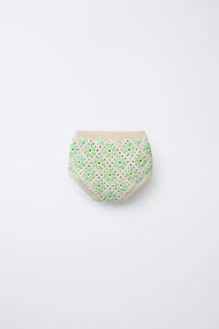 CROCHETED KNIT UNDERWEAR