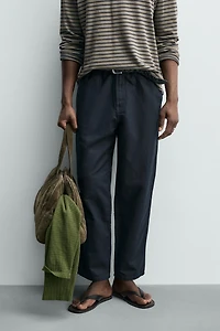 FLOWY STRAIGHT FIT PANTS