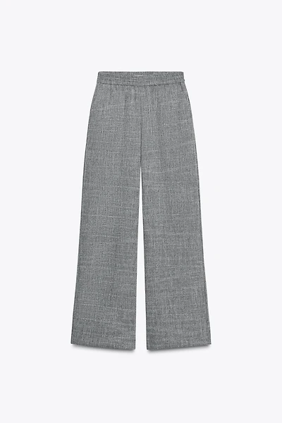 PANTALON LARGE JASPÉ