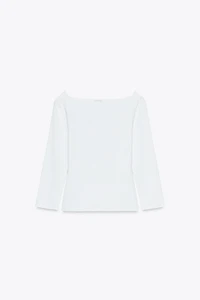 T-SHIRT COL BATEAU