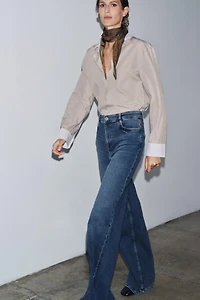 ZW COLLECTION HIGH RISE WIDE LEG JEANS