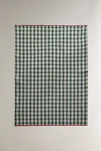 SET OF DYED COTTON CHRISTMAS KITCHEN TOWELS (SET OF 2)