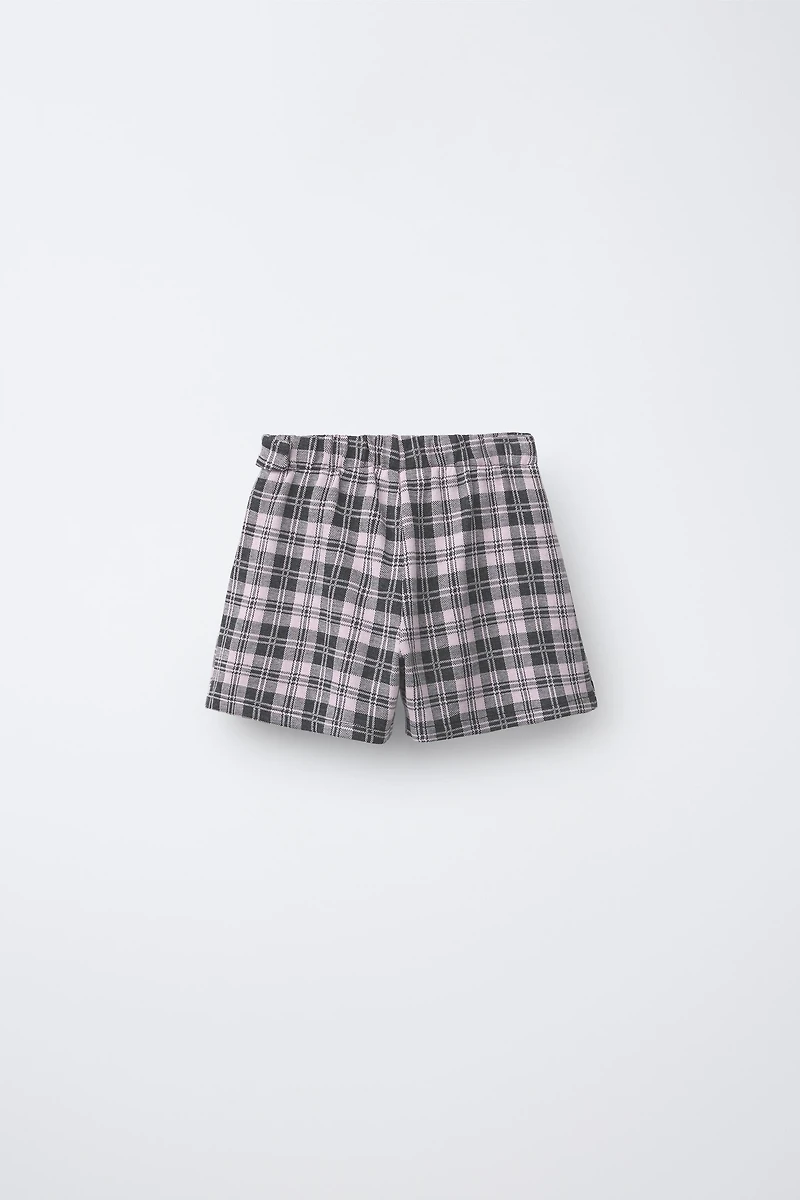 CHECK SKORT