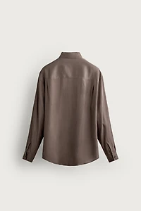 CHEMISE FLUIDE COUPE DÉCONTRACTÉE