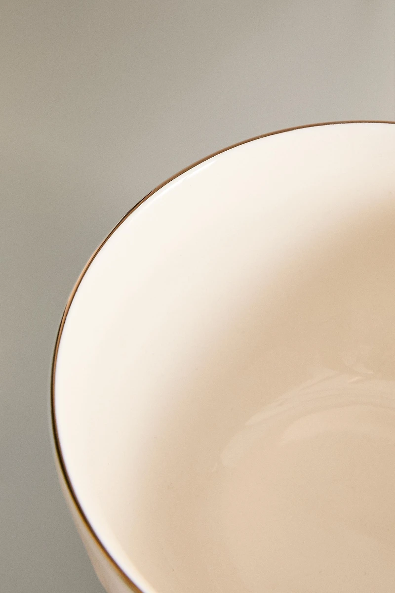 BOL PORCELAINE FLORAL