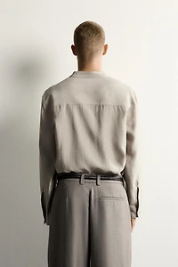 RELAXED FIT JACQUARD SHIRT