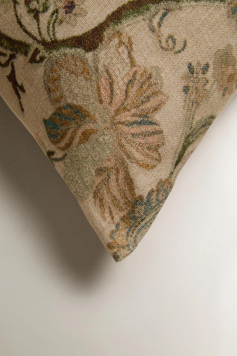 HOUSSE DE COUSSIN FLORAL