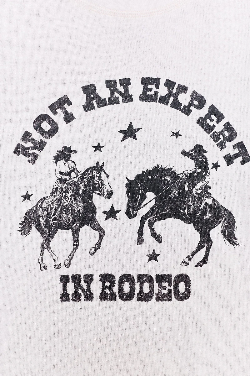 WASHED EFFECT T-SHIRT