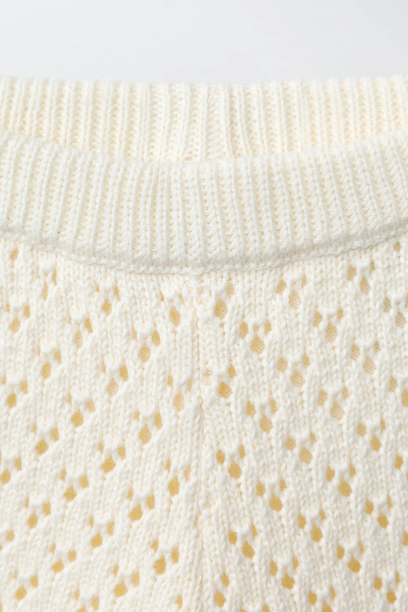 CROCHET FLOR KNIT CULOTTES