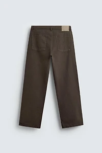 PANTALON STRAIGHT FIT STRUCTURÉ