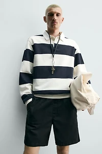 TWILL RELAXED FIT SHORTS