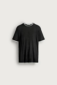 CONTRAST RELAXED FIT T-SHIRT