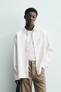 FLUID REGULAR FIT DENIM SHIRT