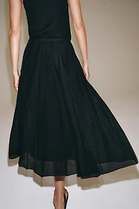 FLOWY COMBINATION SKIRT ZW COLLECTION
